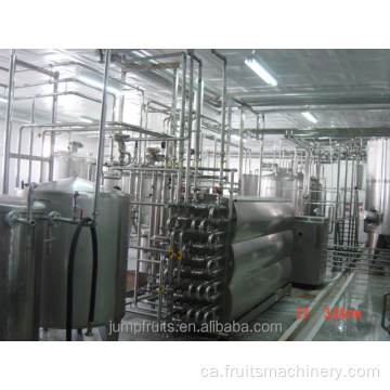 Planta de processament de màquines de producció de suc de plàtan